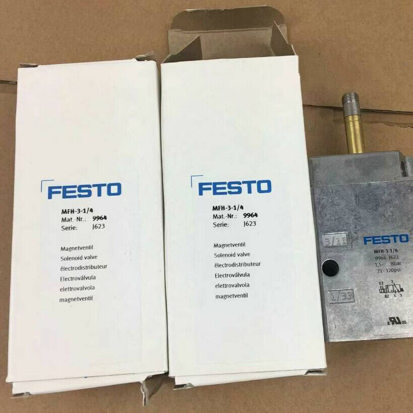 ONE FESTO MFH-3-1/4 solenoid valve - FESTO