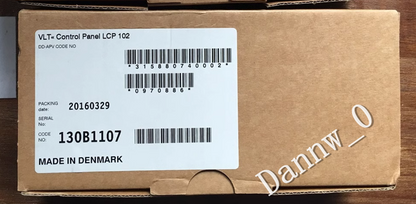Danfoss LCP102 Drive Control Panel Operation Panel - DANFOSS
