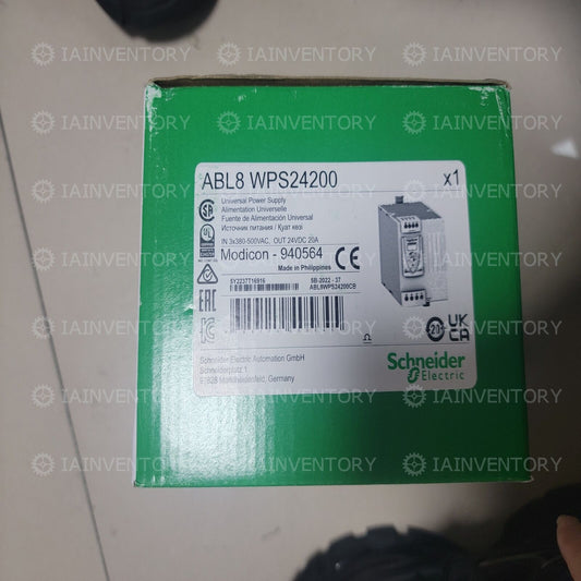 1-Piece ABL8WPS24200 SCHNEIDER Regulated Switch Power Supply - New in Box - SCHNEIDER