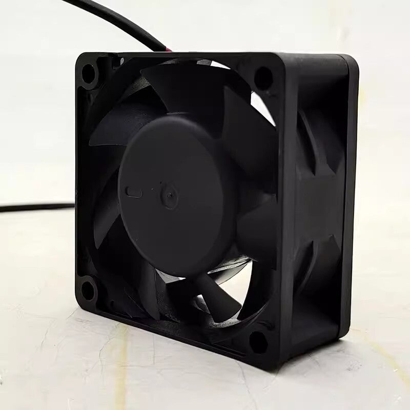 KAKU KA6025-6000D24B DC24V 0.18A 6CM 2-Wire High Airflow Cooling Fan