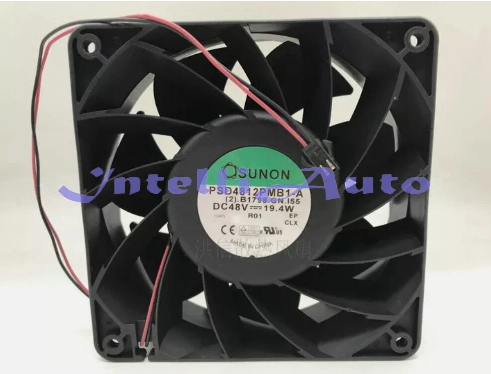 SUNON PSD4812PMB1-A 48V 19.4W 12038 12CM high air volume cooling fan