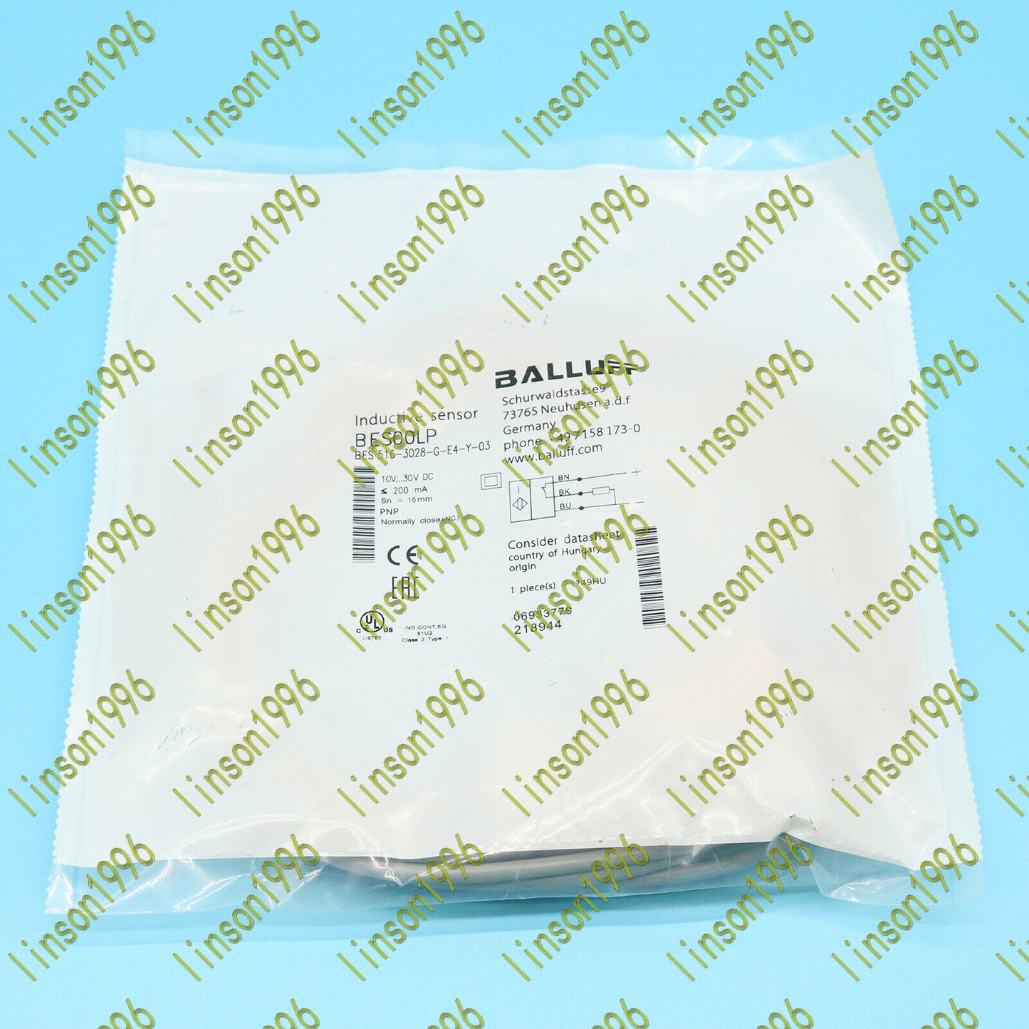 1PCS BES 516-3028 Proximity Sensor - BALLUFF