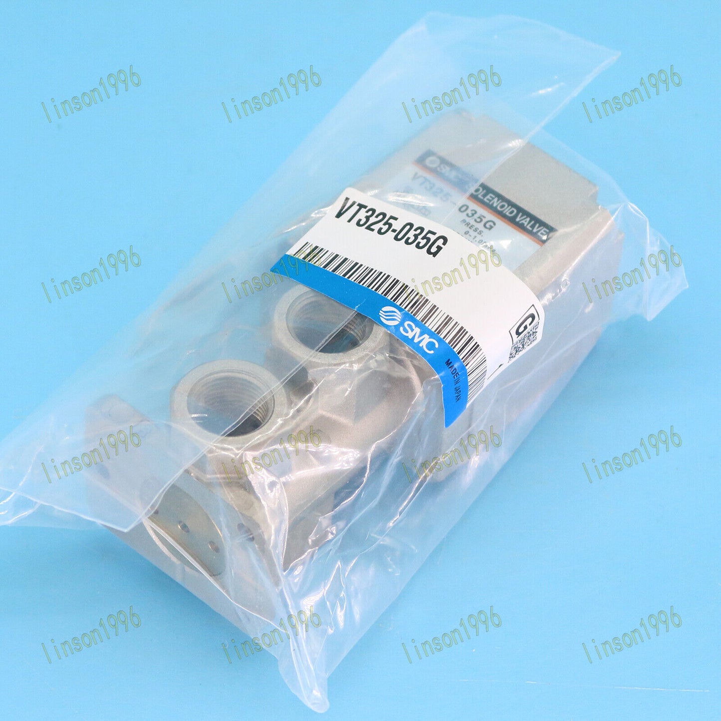 VT325-035G Solenoid Valve Replacement Part for SMC VT325-035G, High-Quality Industrial Solenoid Valve with PS10-16 Pressure Range and 10-100 GPM Flow Capacity - SMC