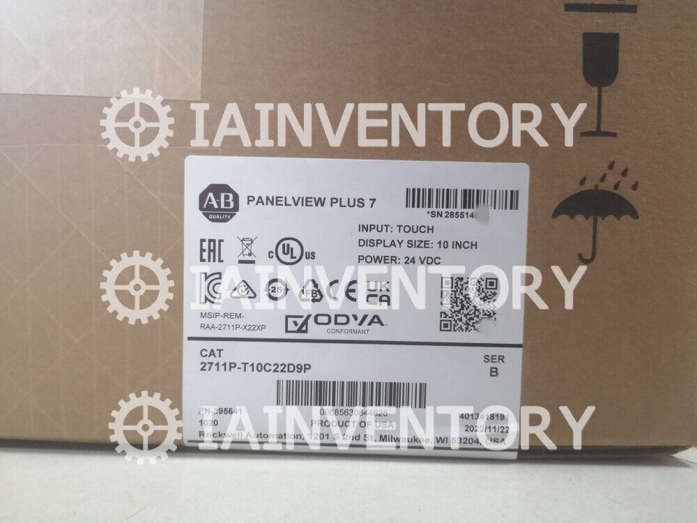 Allen-Bradley 2711P-T10C22D9P Next Day Air - ALLEN-BRADLEY