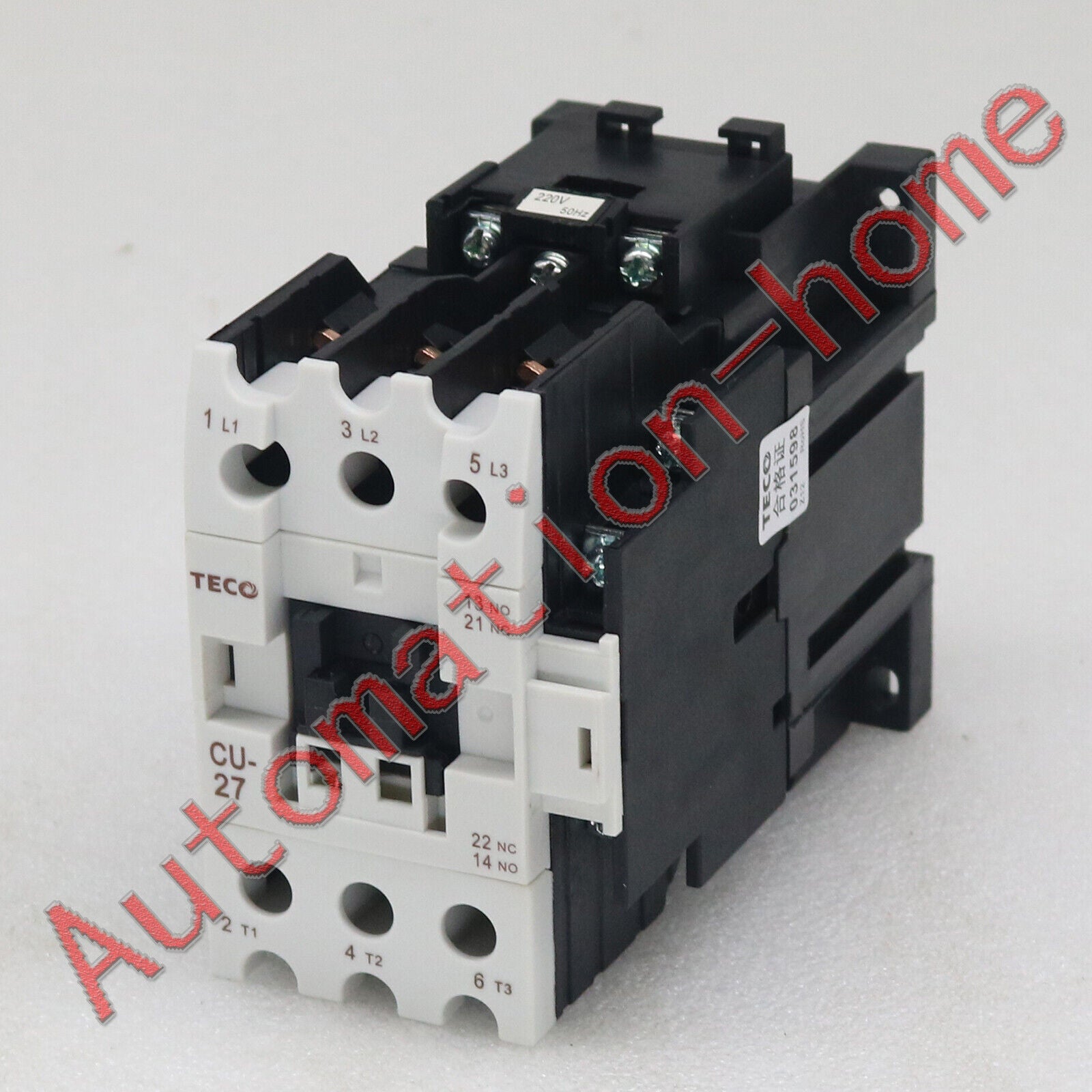 new 1PC  TECO CU-27 220V contactor In Box