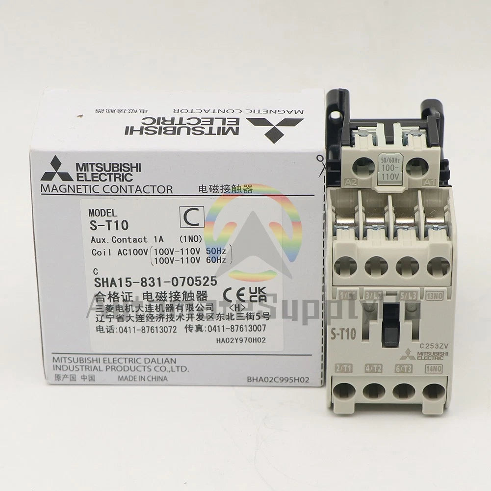 1PCS Mitsubishi S-T10 Contactor 110VAC ST10