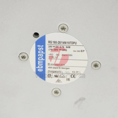 1PCS Cooling Fan RG160-28/14N/19TDPU DC24V 2.7A 64W 4-Wire Centrifugal fan