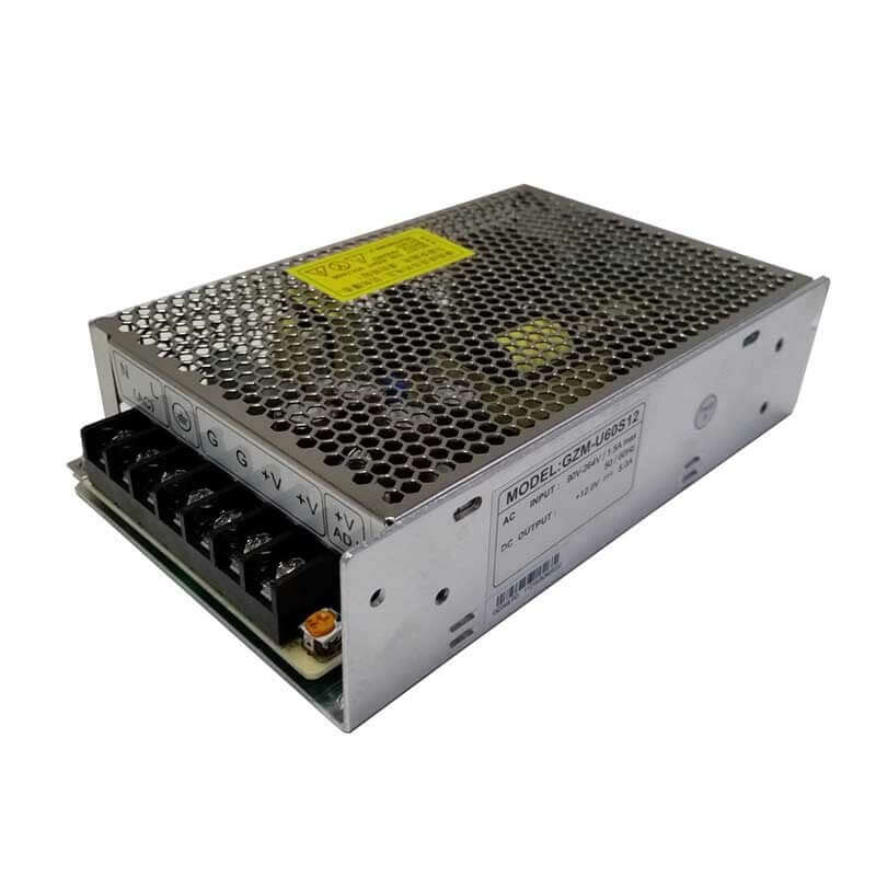 new GZM-U60S12 AC100-244V DC12V 5A 60W Monitor Switching Power Supply 160X98X40mm