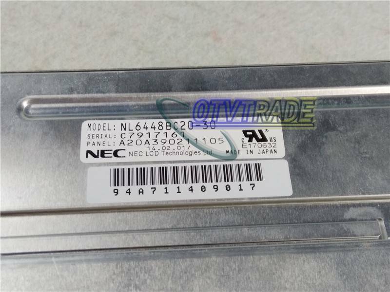 new 1PC 6.5" 640×480 Resolution NEC NL6448BC20-30 LCD Screen Panel