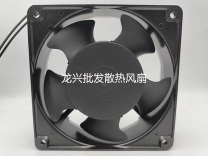 1PCS SD1238ABL AC220V-240V 18W/21W 0.10/0.14A 12CM Metal Cabinet Cooling Fan