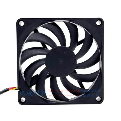 HX-FAN DF801012HC 8010 DC12V 0.20A 8CM 3-Wire Silent Cooling Fan