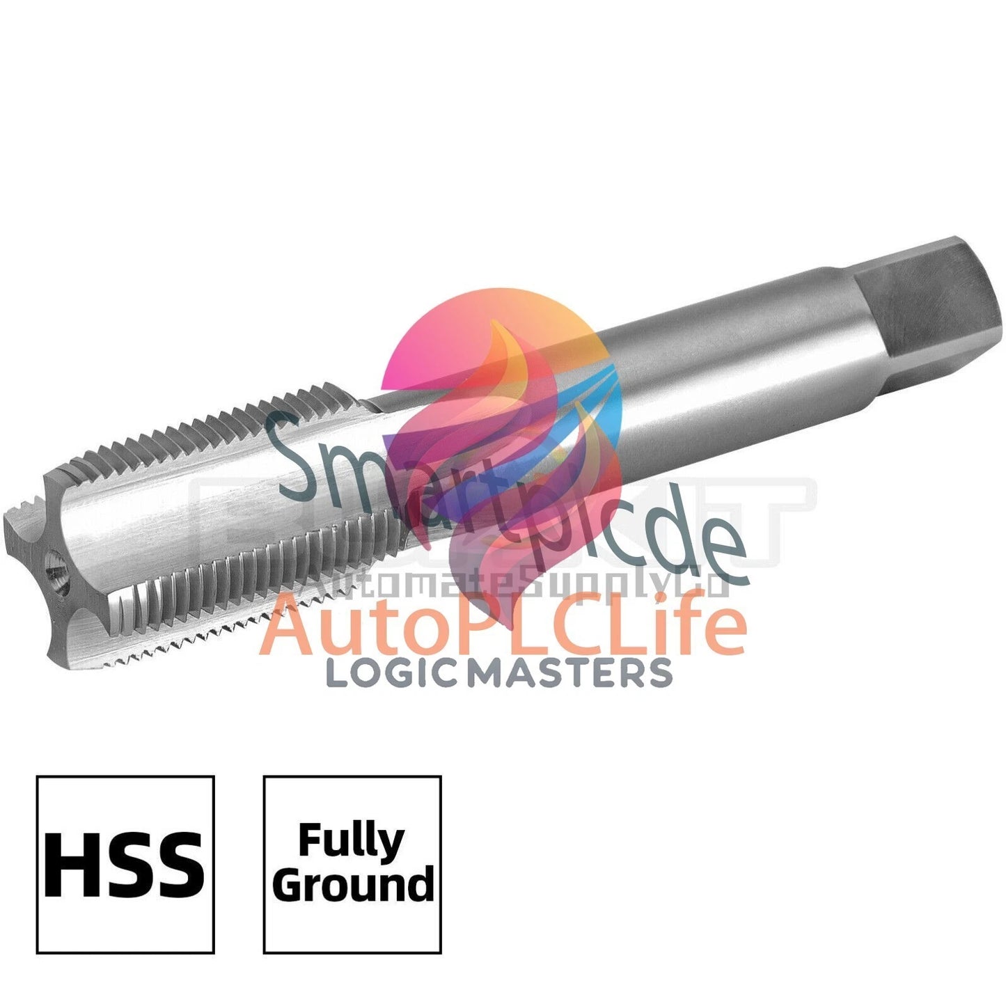 1 5/8"-16 UN Thread Tap Right Hand, HSS 1-5/8 x 16 UN Straight Fluted Tap##
