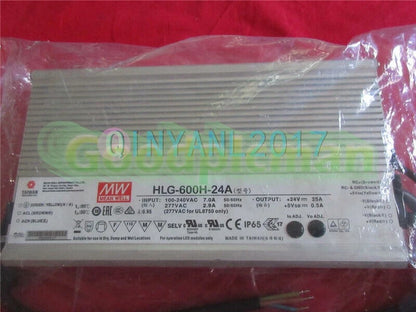 1PCS MeanWell HLG-600H-24A Switching Power Supply 24V 25A 600W