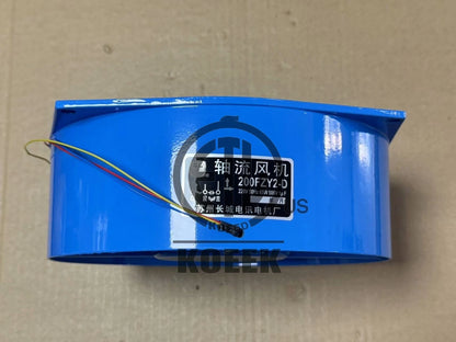 1PC blue axial flow fan welding machine fan cooling fan 200FZY2-D 220v 50Hz 65W