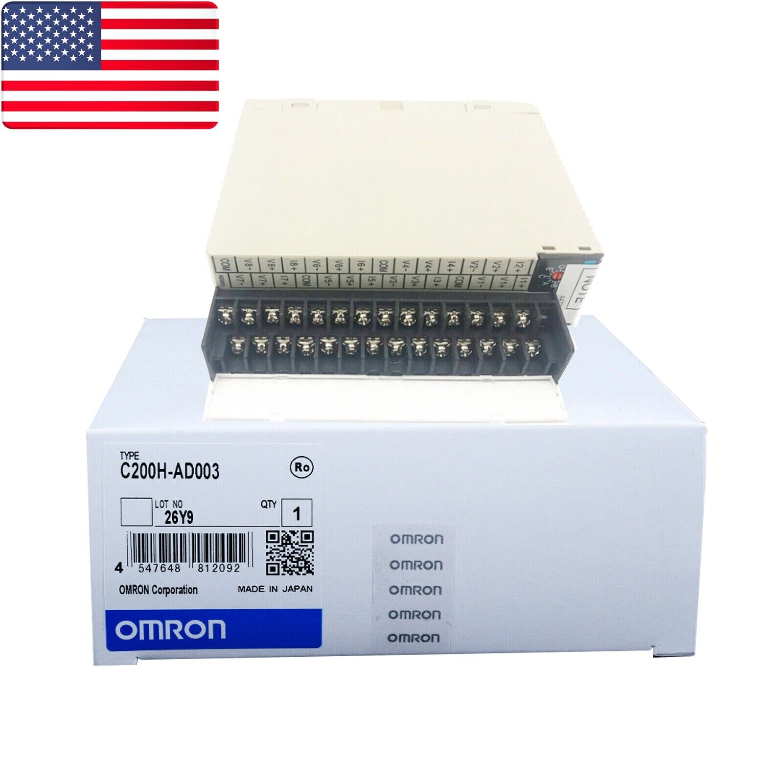 OMRON 8 In Analog Module Unit C200H-AD003 - US Stock - OMRON