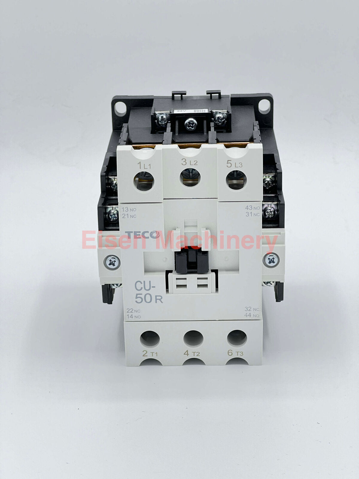 new TECO CU-50R, 24v coil, 3A2a2b magnetic contactor TECO