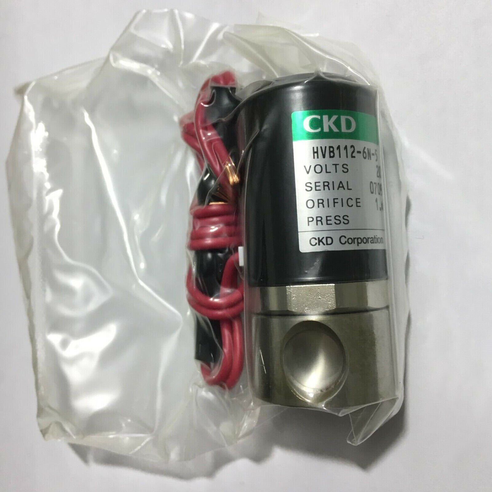 new 1PC  IN BOX CKD HVB112-6N-5 DC24V vacuum solenoid valve