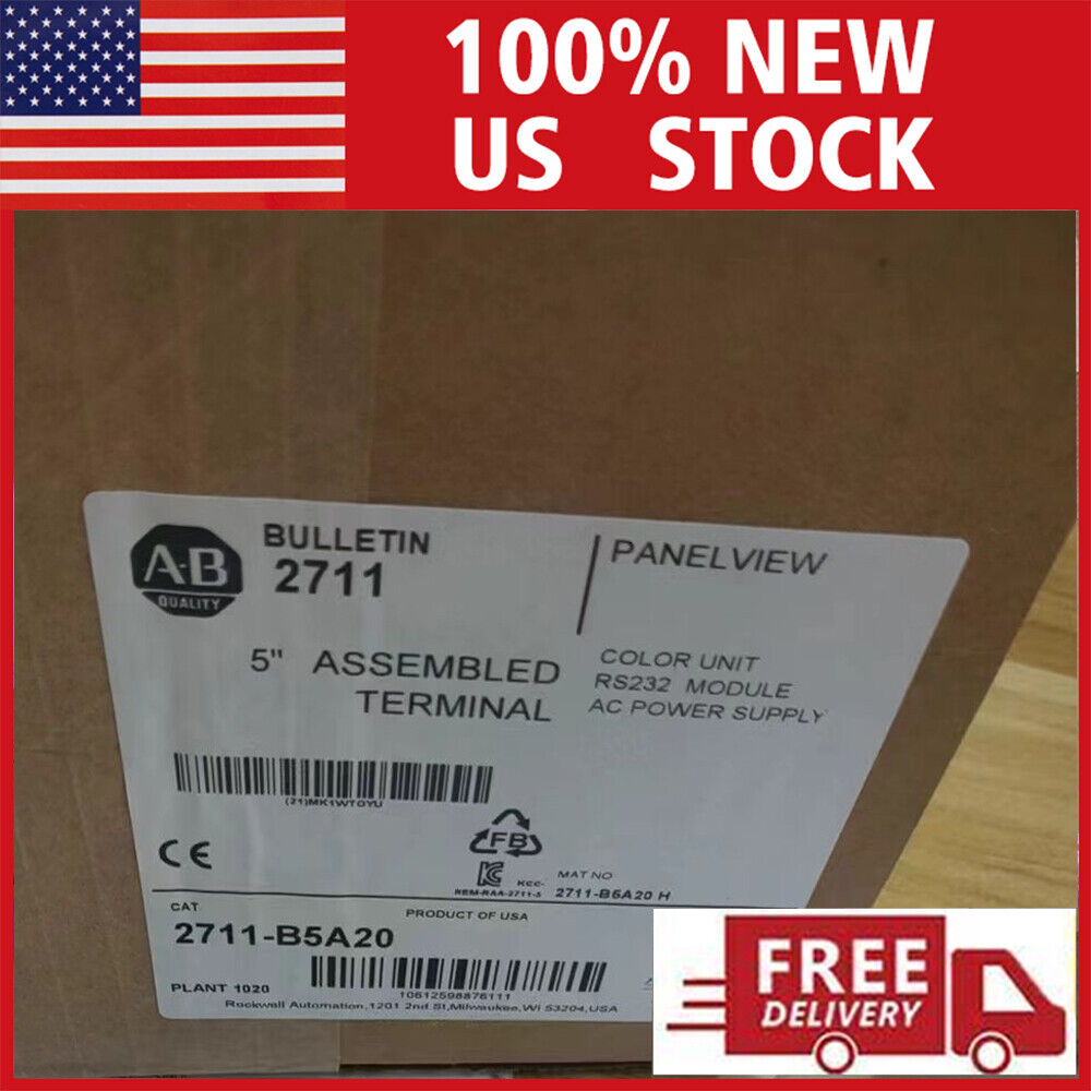 Allen Bradley Panelview 550 PLC 2711-B5A20, 1PC, NEW IN BOX, SHIP US - ALLEN BRADLEY