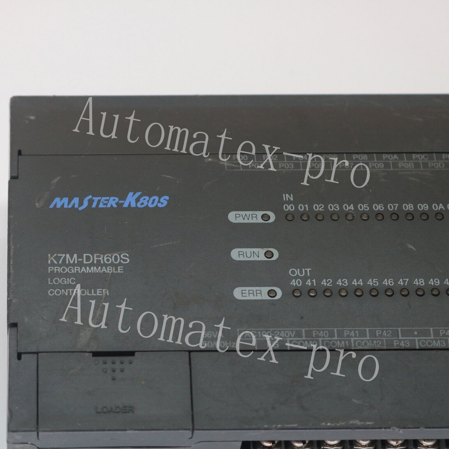 used 1PC LG/LS K80S K7M-DR60S K7MDR60S PLC AC100-240V 66VA 50/60Hz Fully Tested - LG