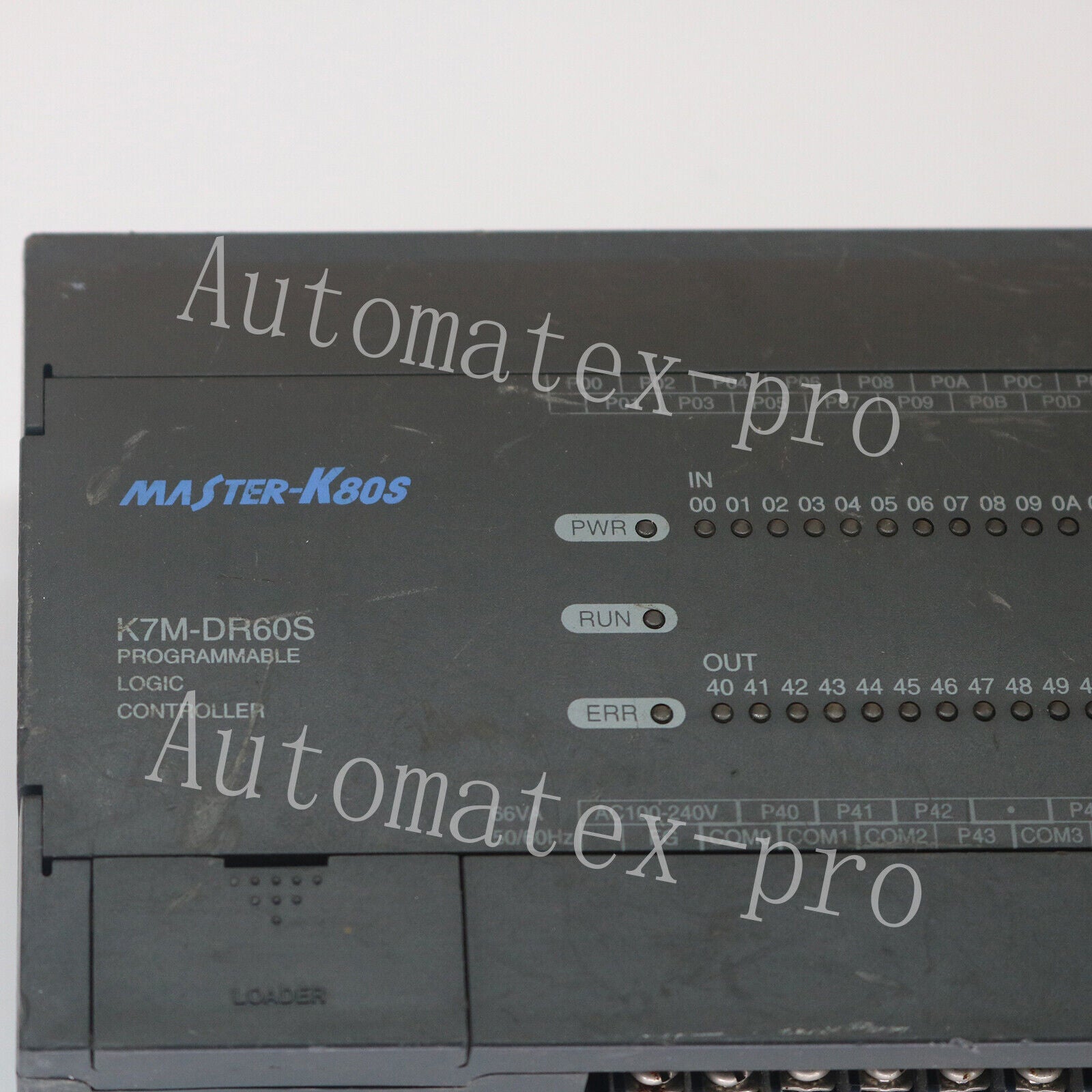 used 1PC LG/LS K80S K7M-DR60S K7MDR60S PLC AC100-240V 66VA 50/60Hz Fully Tested - LG