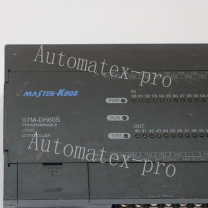used 1PC LG/LS K80S K7M-DR60S K7MDR60S PLC AC100-240V 66VA 50/60Hz Fully Tested - LG