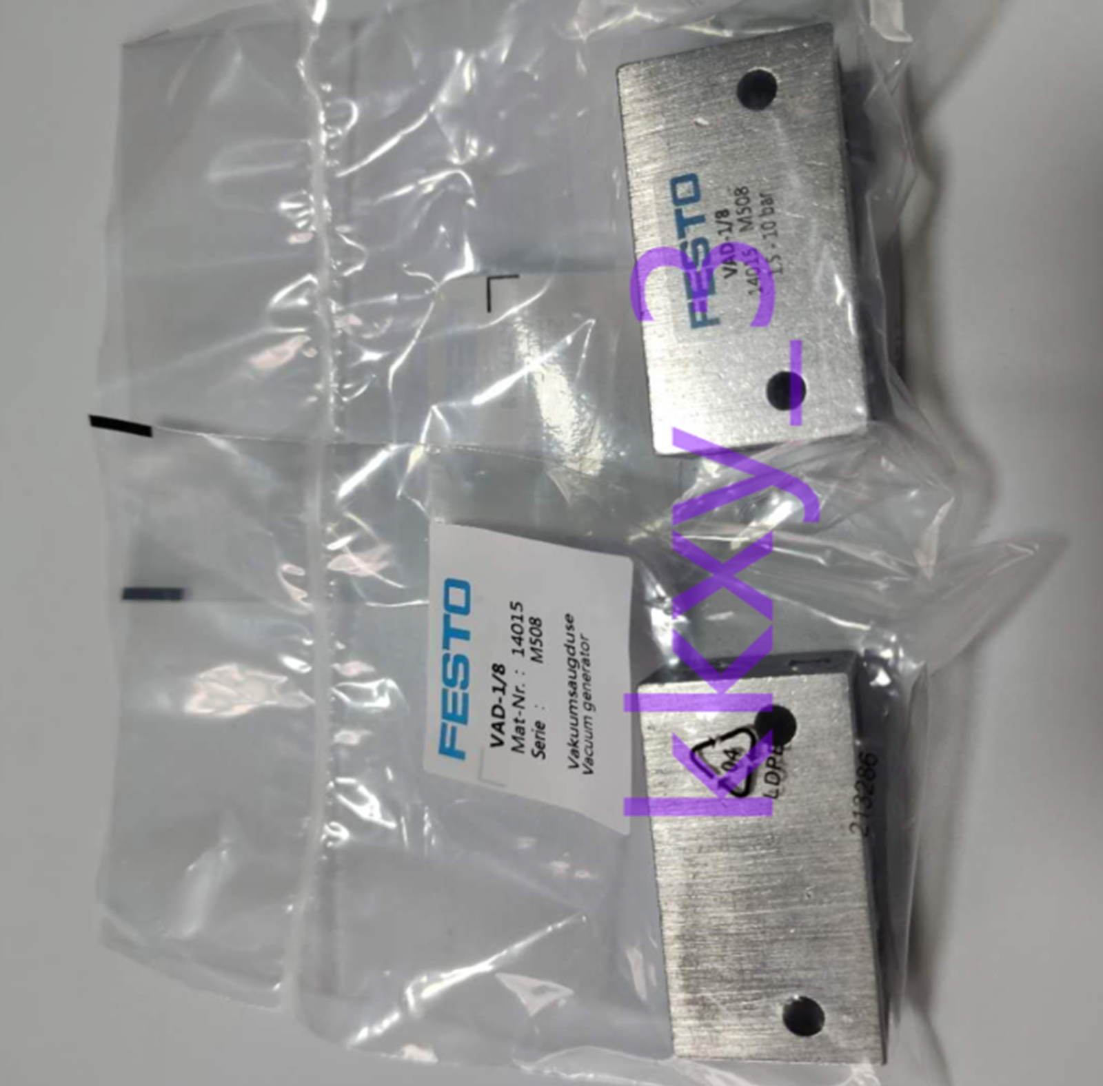 FESTO VAD-1/8 14015 Vacuum Ejector - FESTO