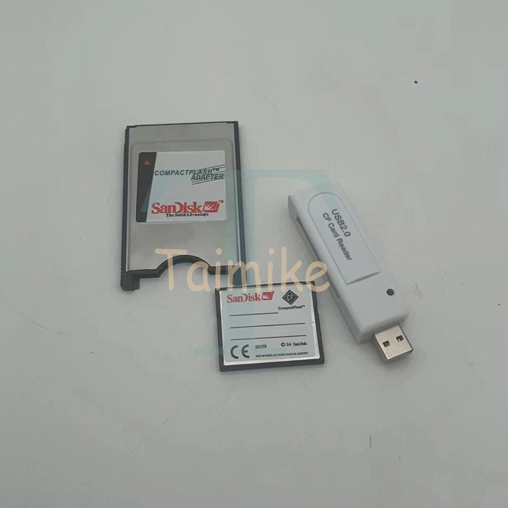 128MB/256/512/1G/2G CNC CF Compact Flash card+CF-PCMCIA Adapter+SSK reader FANUC