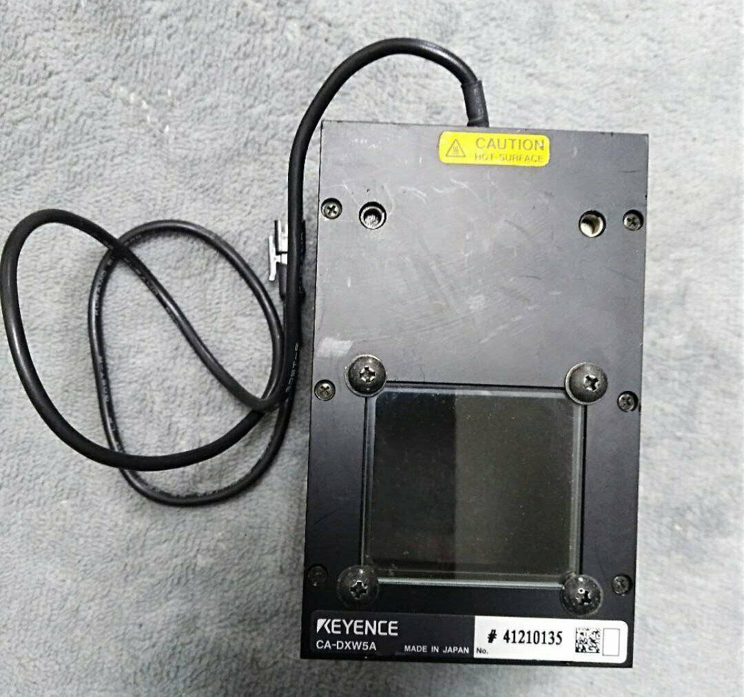 used 1PCS  FOR KEYENCE CA-DXW5A Coaxial light source