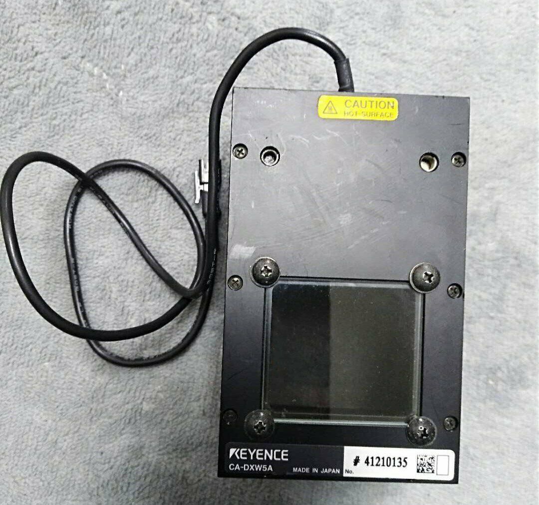 used 1PCS KEYENCE CA-DXW5A coaxial light source - KEYENCE