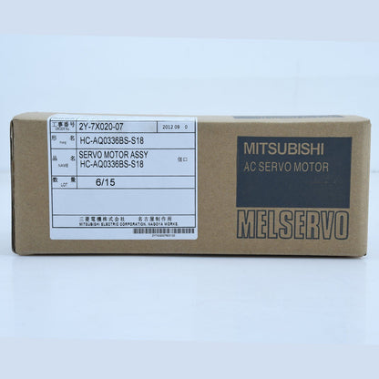 Mitsubishi servo motor HC-AQ0336BS-S18 - MITSUBISHI