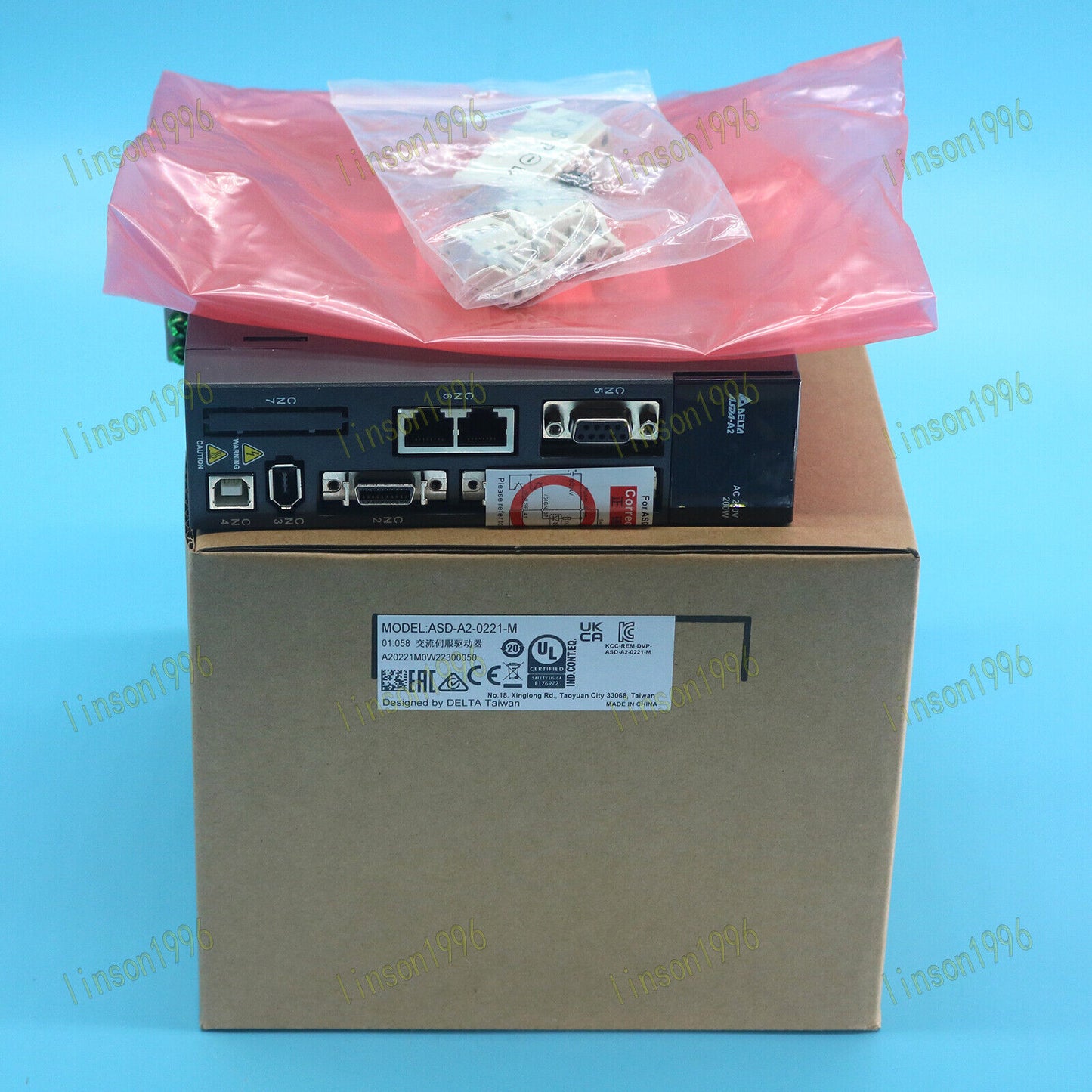 Delta ASD-A2-0221 servo drive in box 1-year warranty - DELTA