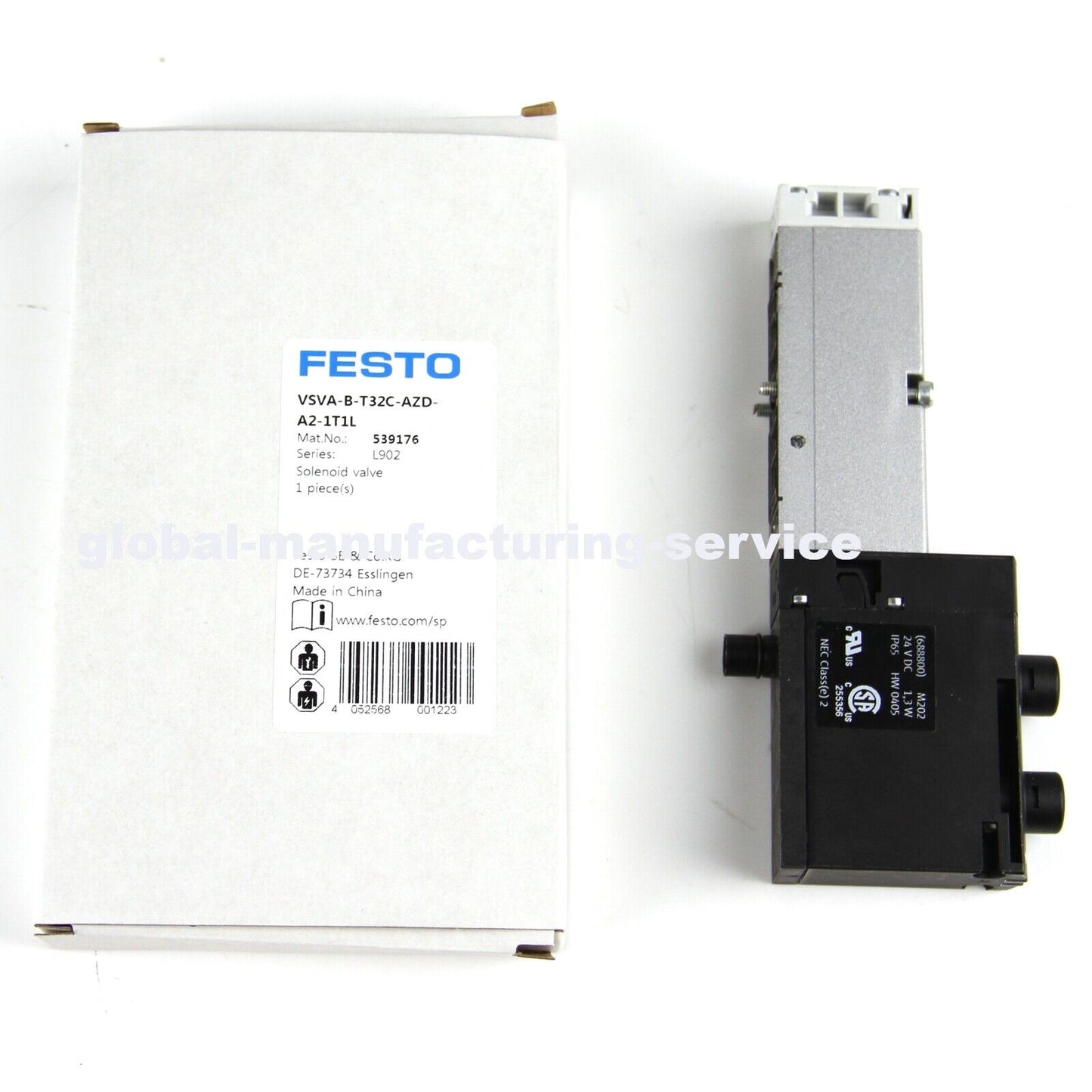 FESTO Solenoid Valve Model FESTO VSVA-B-T32C-AZD-A2-1T1L 539176 - FESTO