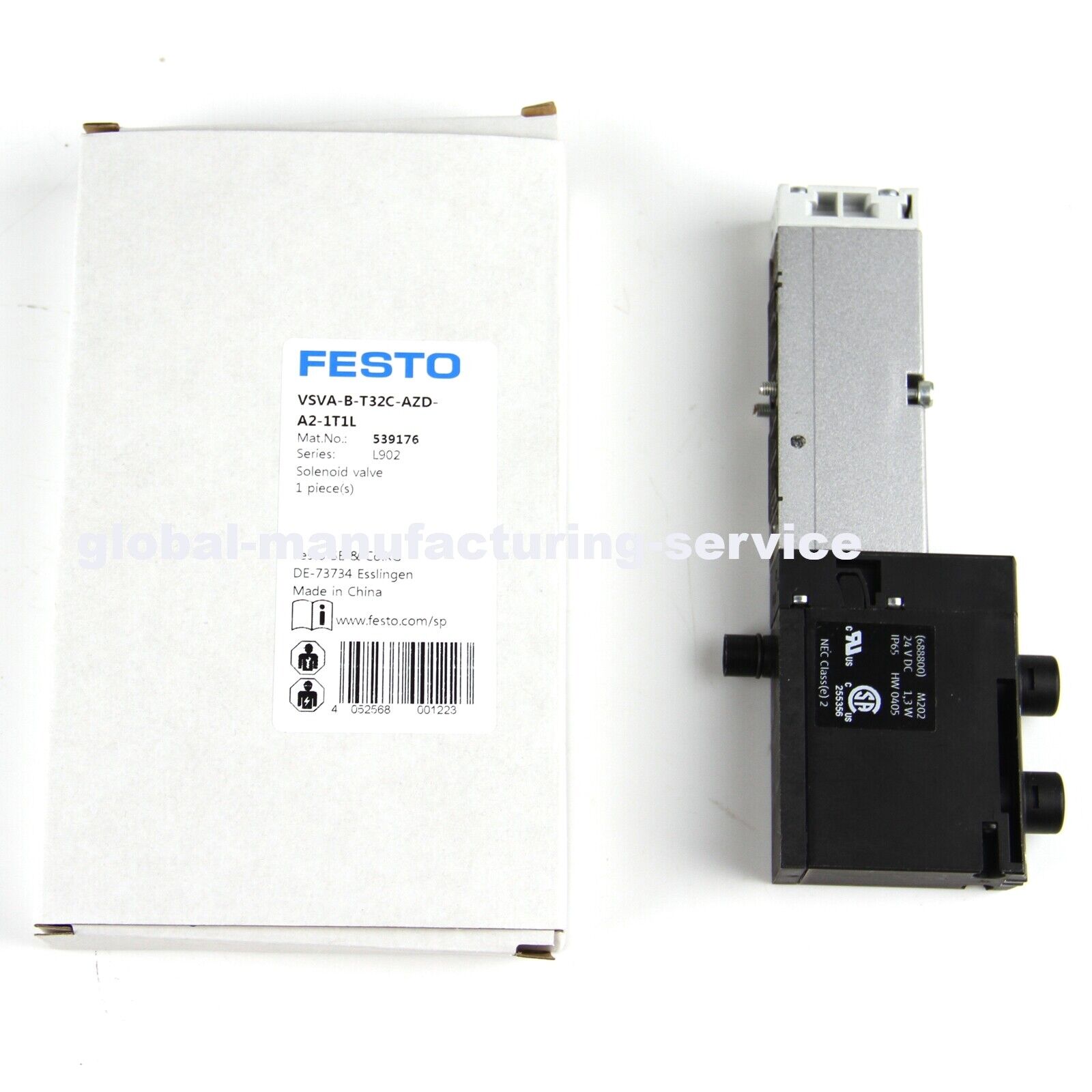 FESTO Solenoid Valve Model FESTO VSVA-B-T32C-AZD-A2-1T1L 539176 - FESTO