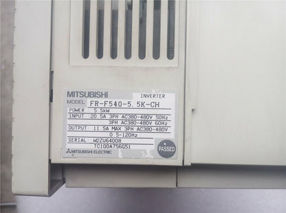 Used Mitsubishi FR-F540-5.5K-CH Inverter, Fully Tested - Quality Equipment - MITSUBISHI