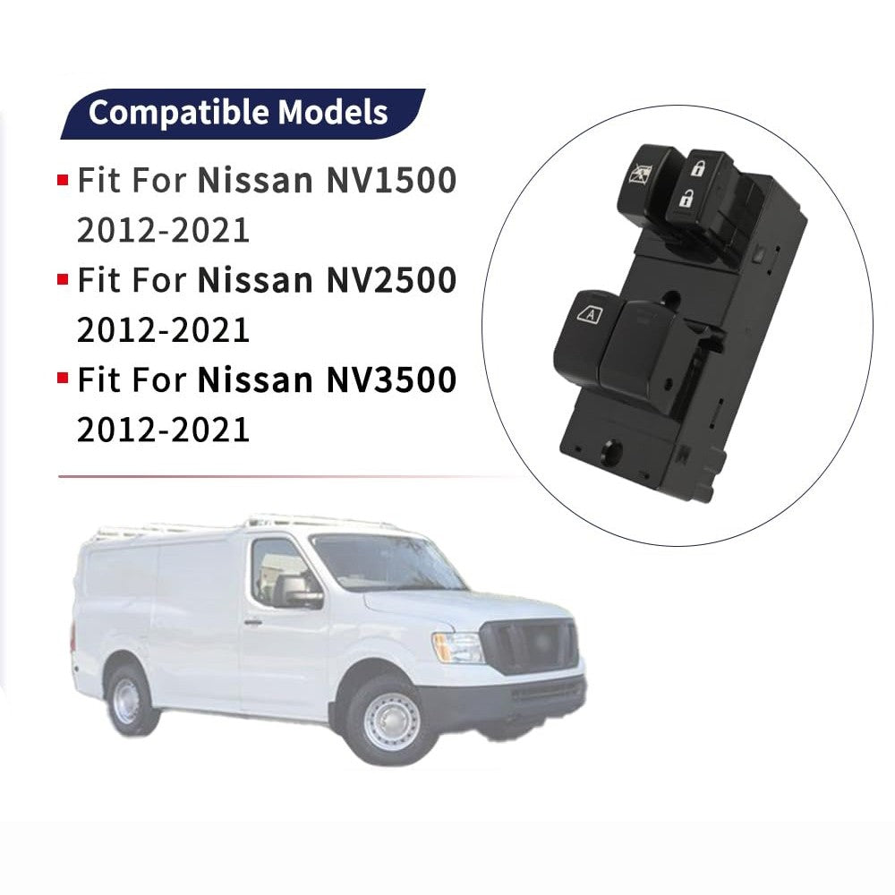 For Nissan NV1500 NV2500 NV3500 2012-2021 Driver Left Side Door Switch