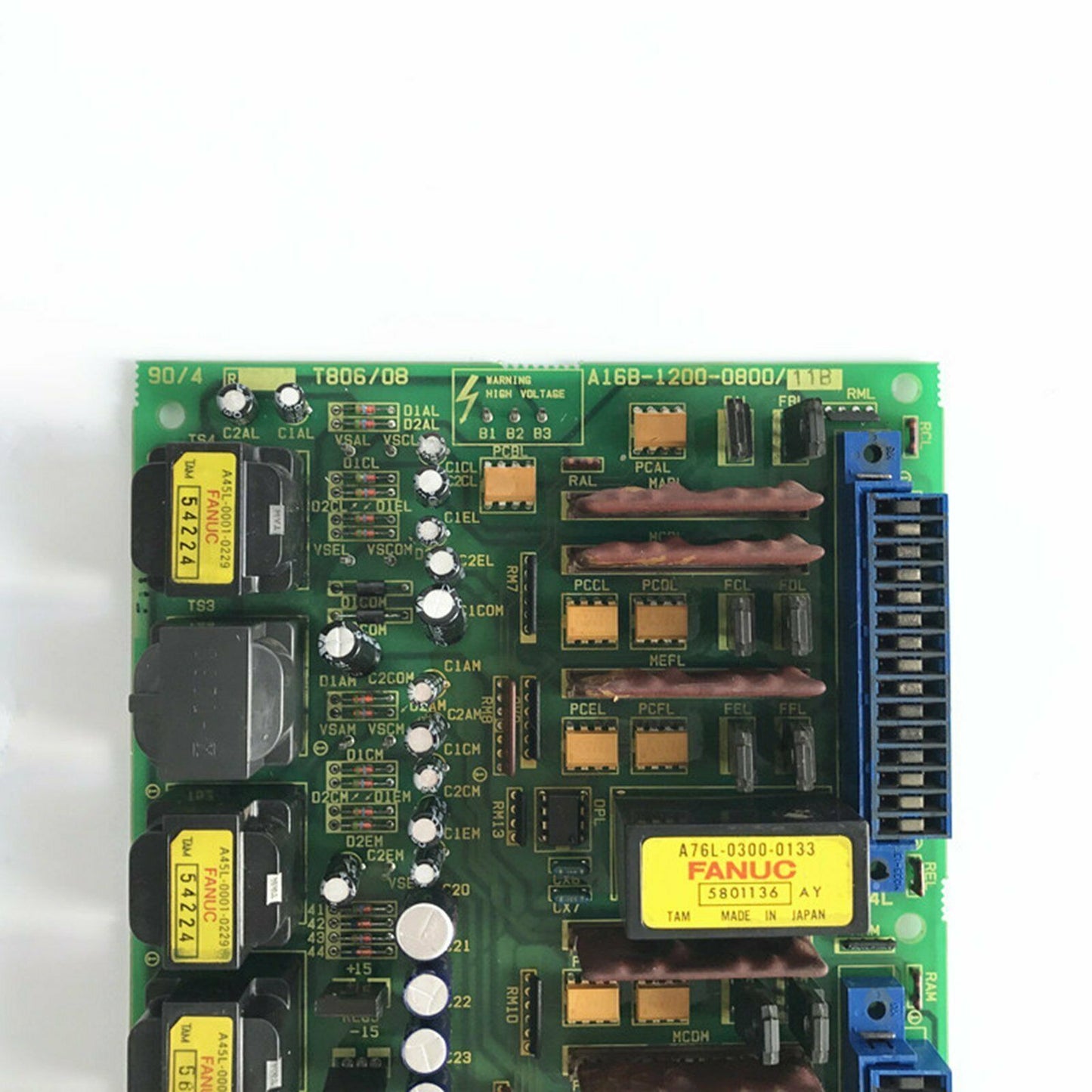 Used One Fanuc A16B-1200 Circuit Board A16B1200 Fully Tested - ONE