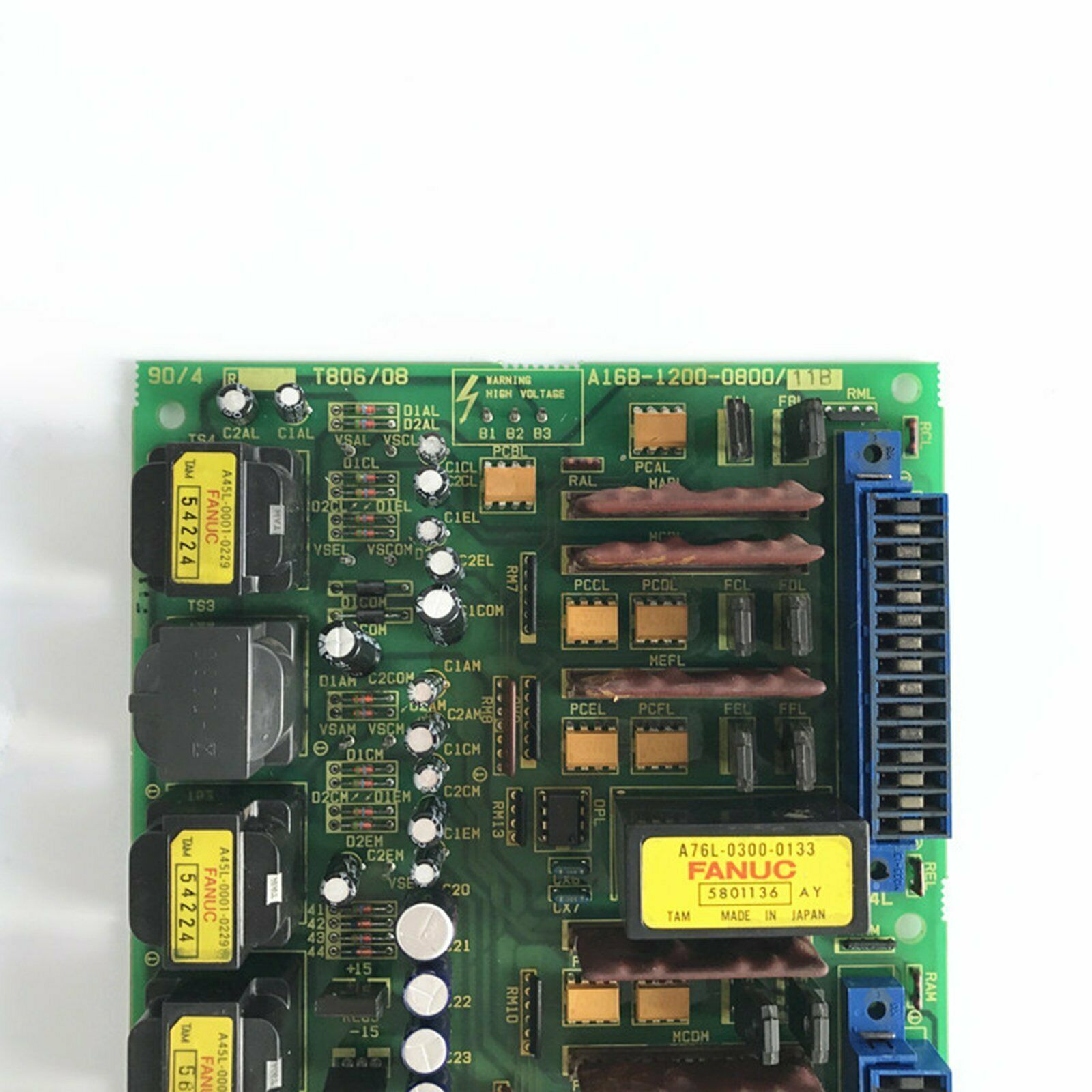 Used One Fanuc A16B-1200 Circuit Board A16B1200 Fully Tested - ONE
