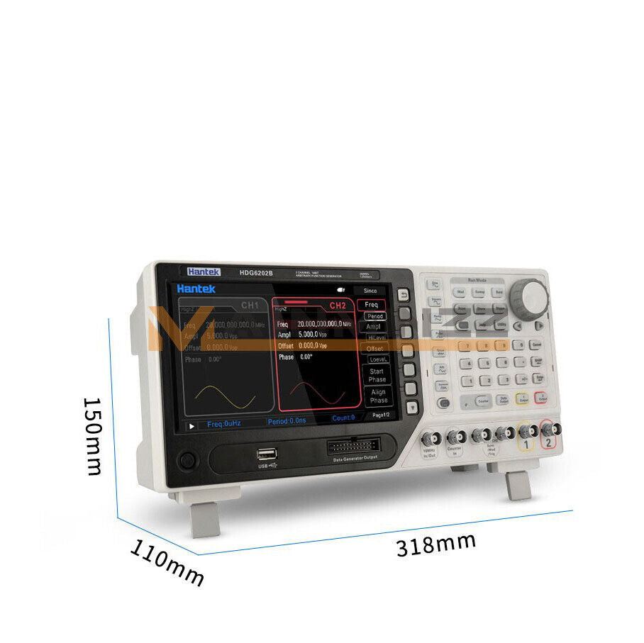 new ONE  Hantek Arbitrary waveform Function generator HDG6202B