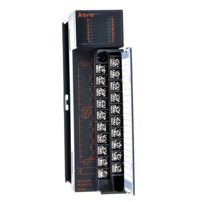 MITSUBISHI A1SY10 Output Module 16-Point 2AMP Relay 240VAC 24VDC - MITSUBISHI