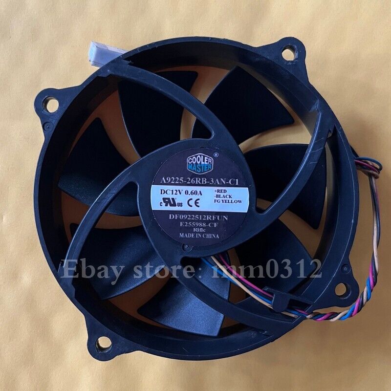 new A9225-26RB-3AN-C1 12V 0.60A Hole pitch 75*106MM round cooling fan - XX