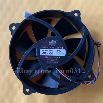 new A9225-26RB-3AN-C1 12V 0.60A Hole pitch 75*106MM round cooling fan - XX