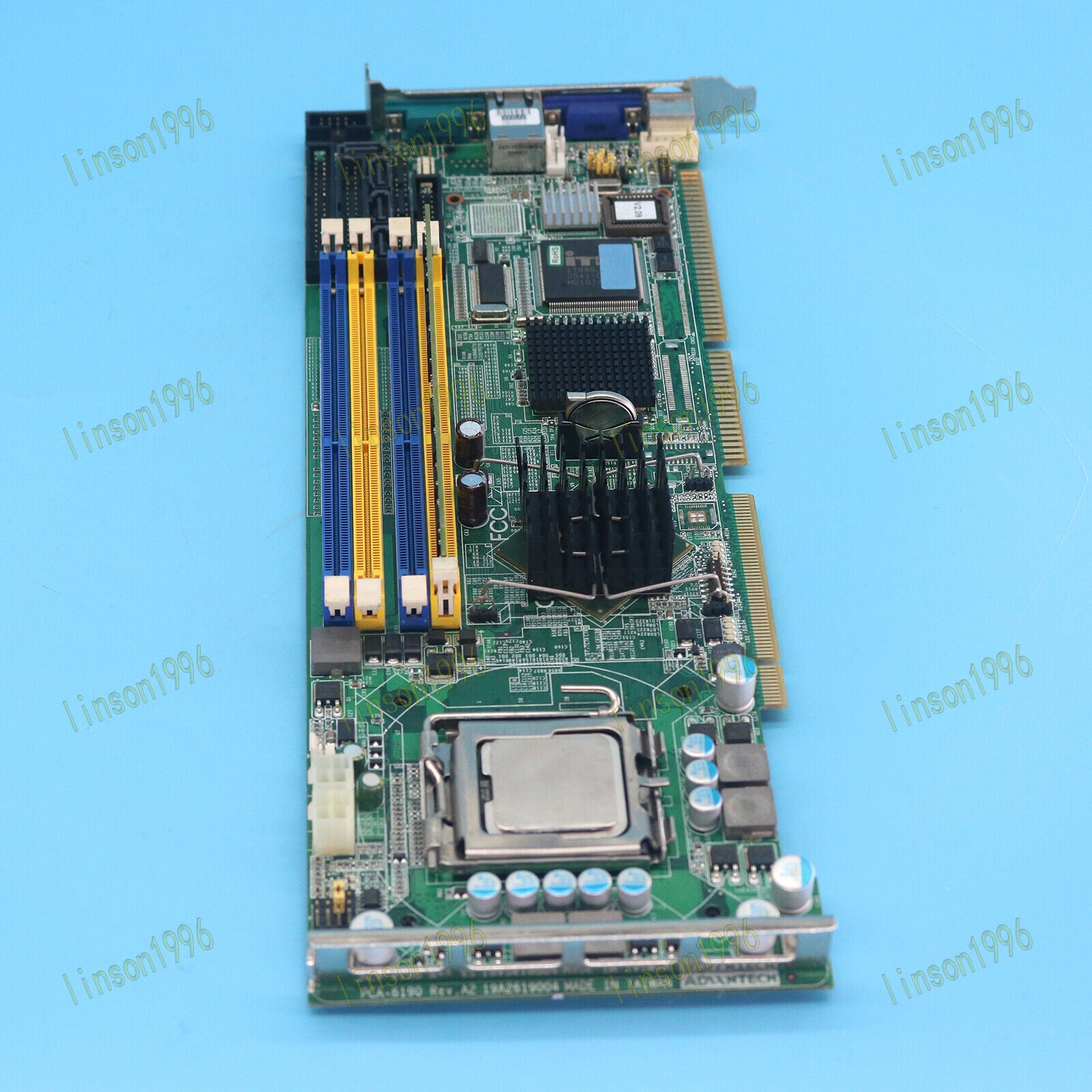 used 1PC  Advantech PCA-6190 Rev.A2 PCA-6190VG Industrial motherboard Ship Advantech