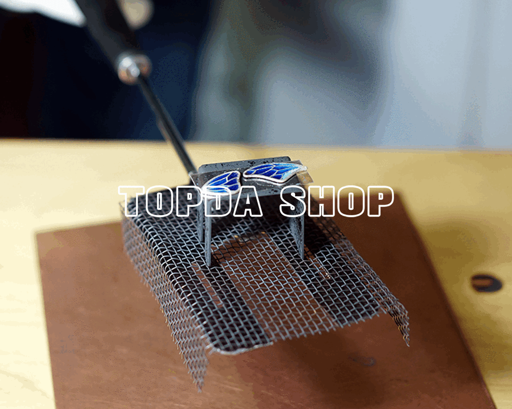 10PCS High-temperature resistant enamel mica sheet for jewelry making tools - NULL