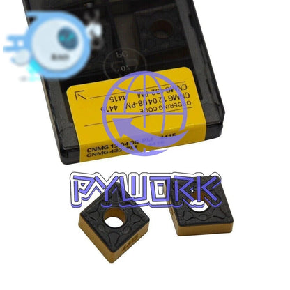 10pcs CNMG120408-PM CNMG432-PM CNC Carbide Turning Inserts CNMG12