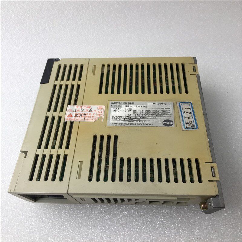 used Mitsubishi servo drive MR-J2-10B Tested It in good condition - MITSUBISHI
