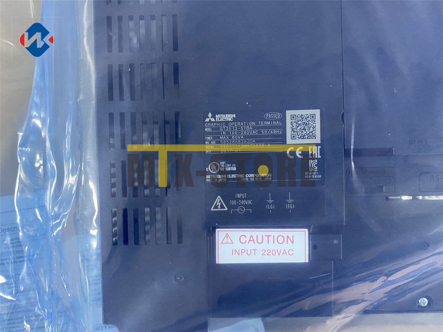 new 1PCS In Box MITSUBISHI HMI GT2512-STBA - MITSUBISHI