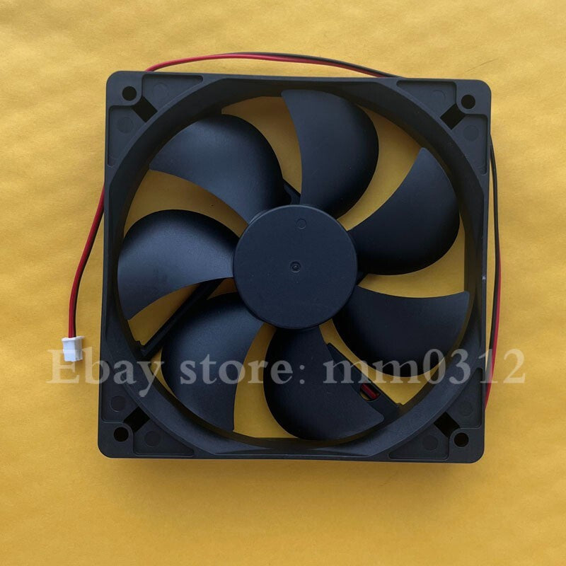 YaLnFAN D12BH-24 12025 DC24V 0.30A 12CM 2-wire Inverter CPU Cooling Fan