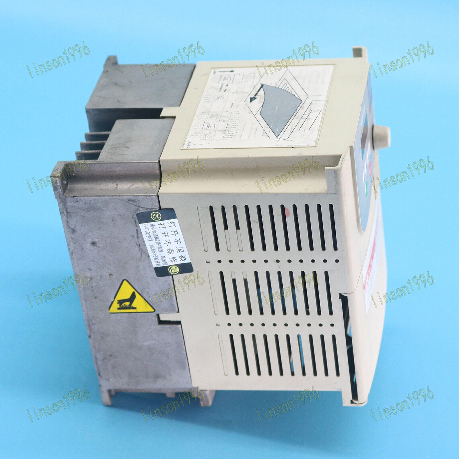 used one  For TSB inverter VFS9-4007PL-WN(1) 0.75KW 380V tested ship koeed