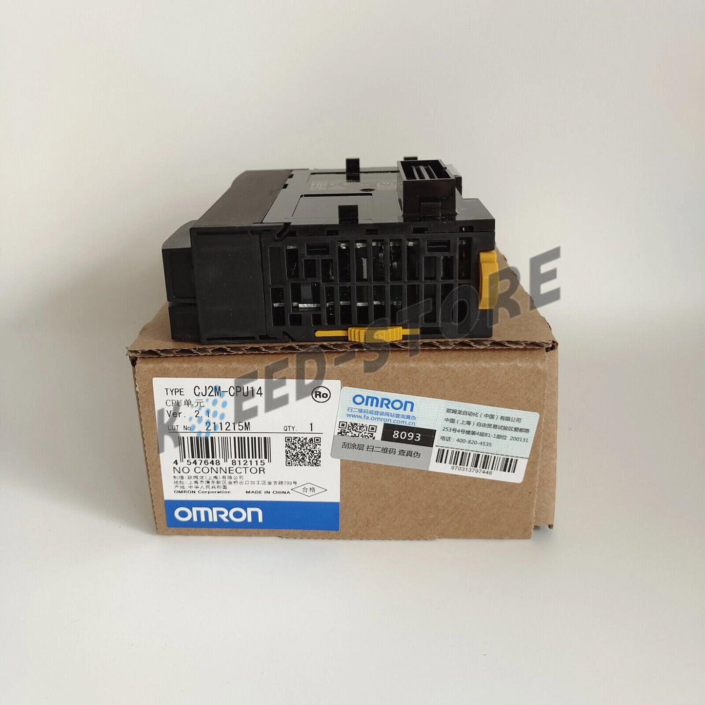 1PCS Omron CJ2M-CPU14 CPU Unit CJ2MCPU14