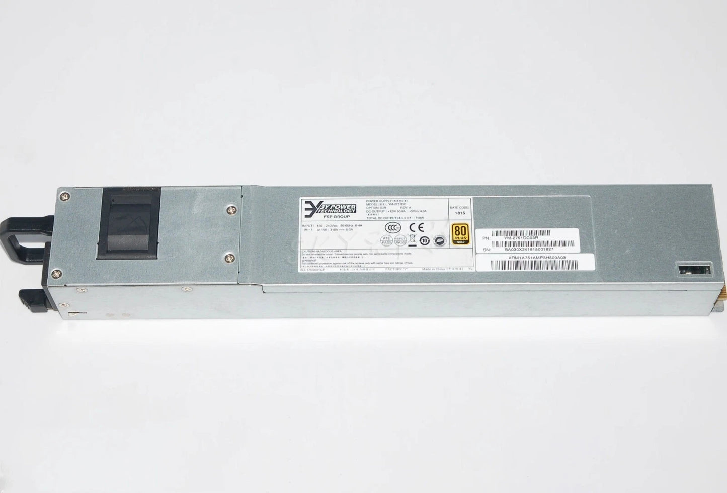 YM-2751DC server Built-in power supply 750W pluggable redundant power supply